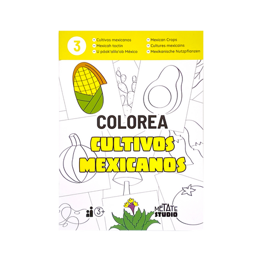 COLOREA 3 - CULTIVOS MEXICANOS