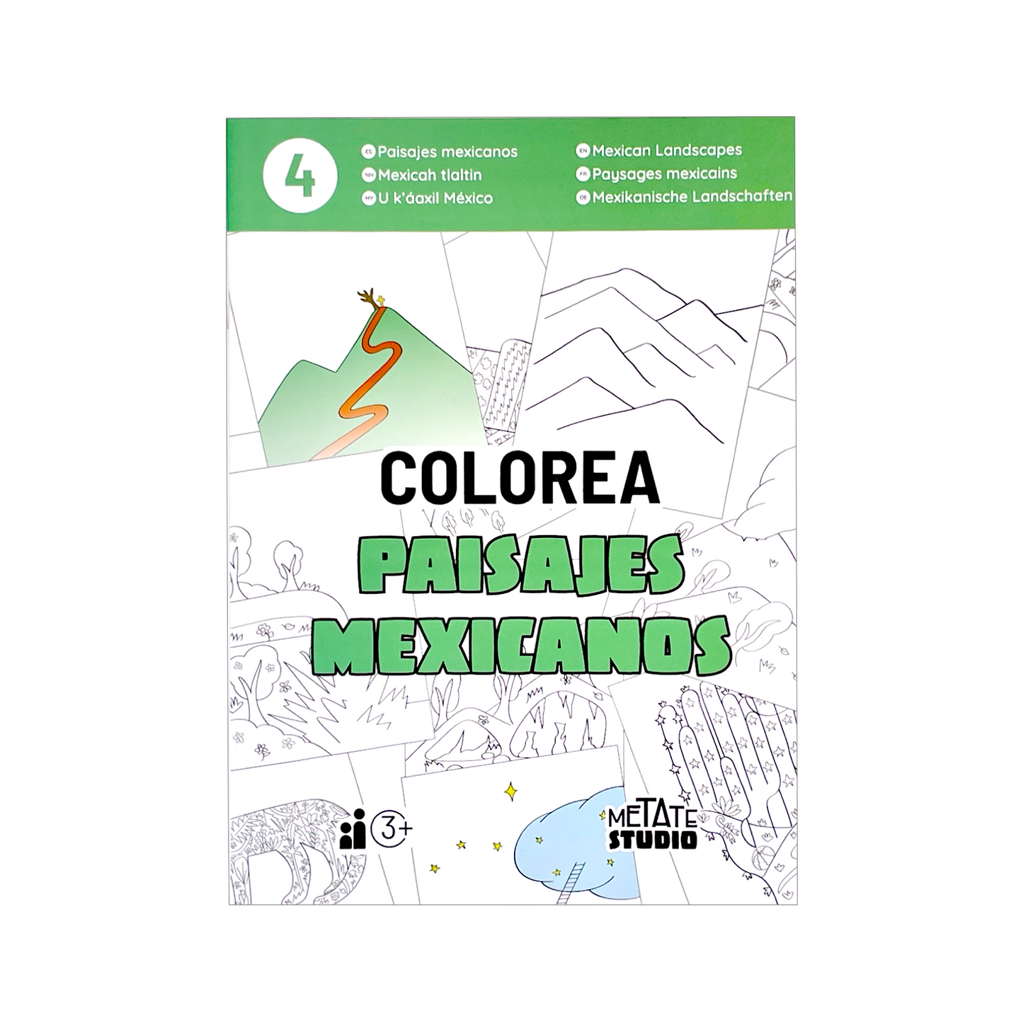 COLOREA 4 - PAISAJES MEXICANOS