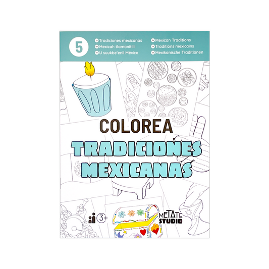 COLOREA 5 - TRADICIONES MEXICANAS